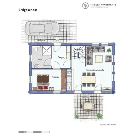 With 3 Bedrooms * Krummhörn